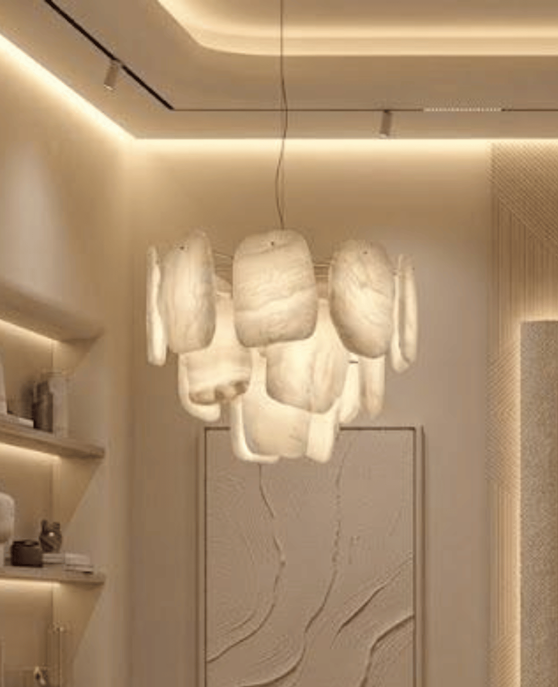 Luminae Marble Chandelier