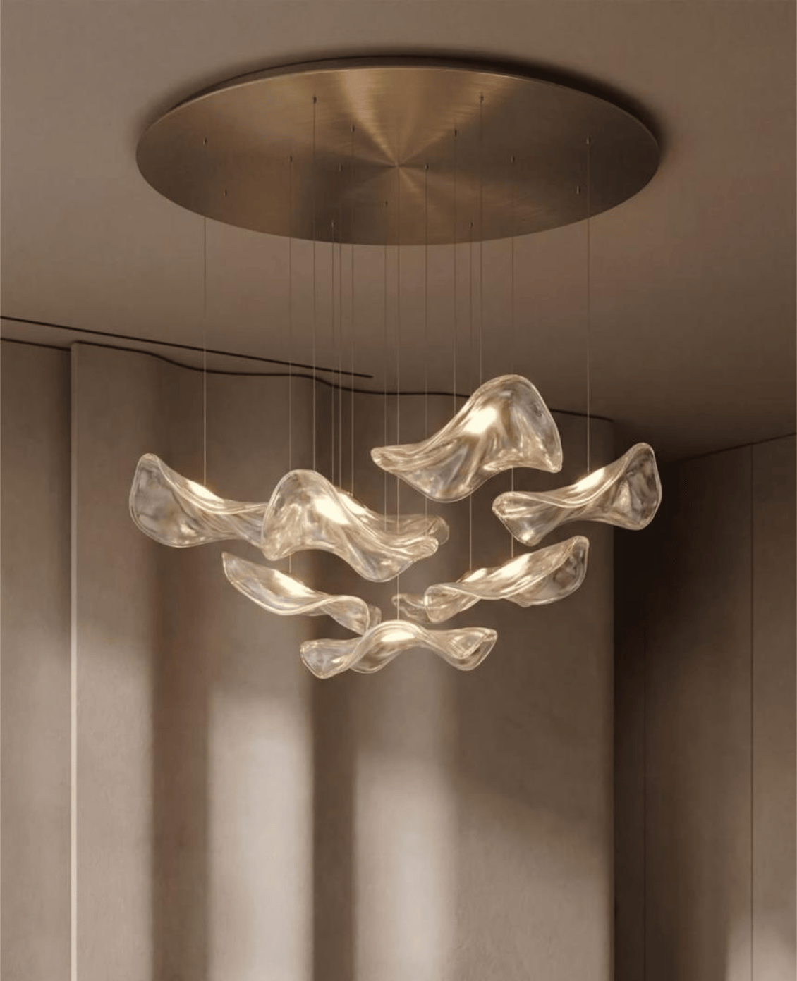 Grand Luxe Crystal Chandelier