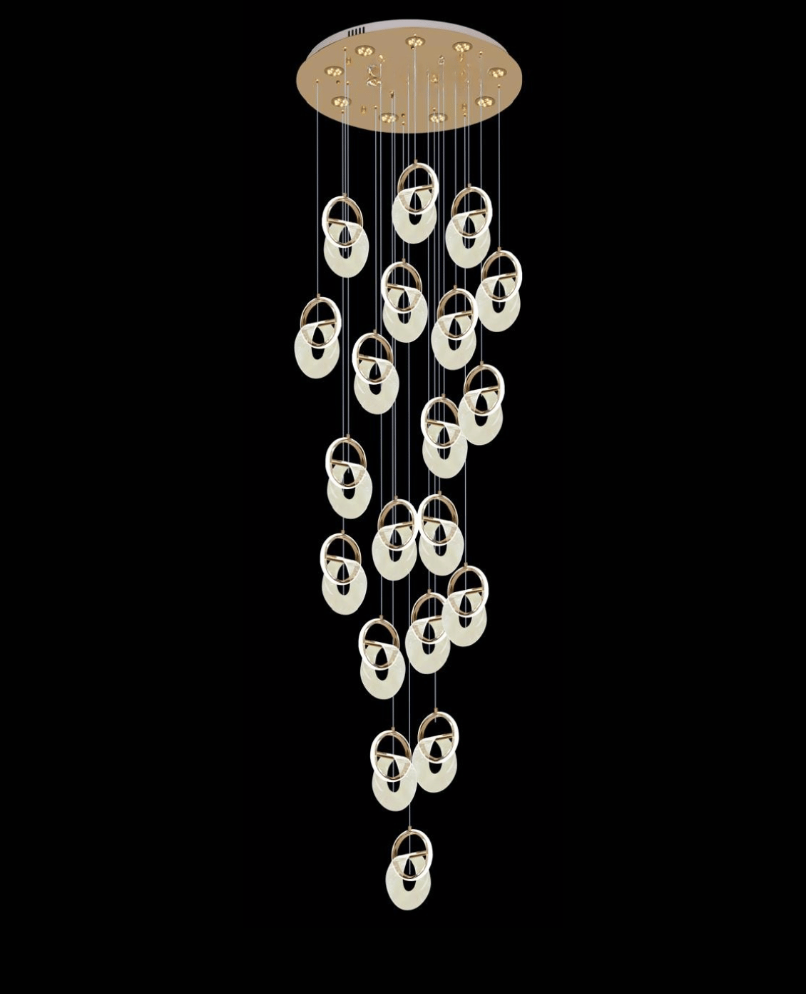 Crysta Ring Chandelier